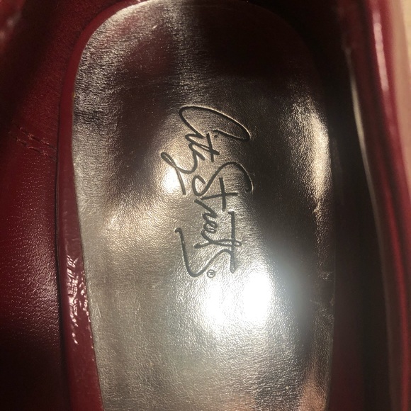 City Streets, red, open toe, heels, 8.5 womens - Picture 7 of 8